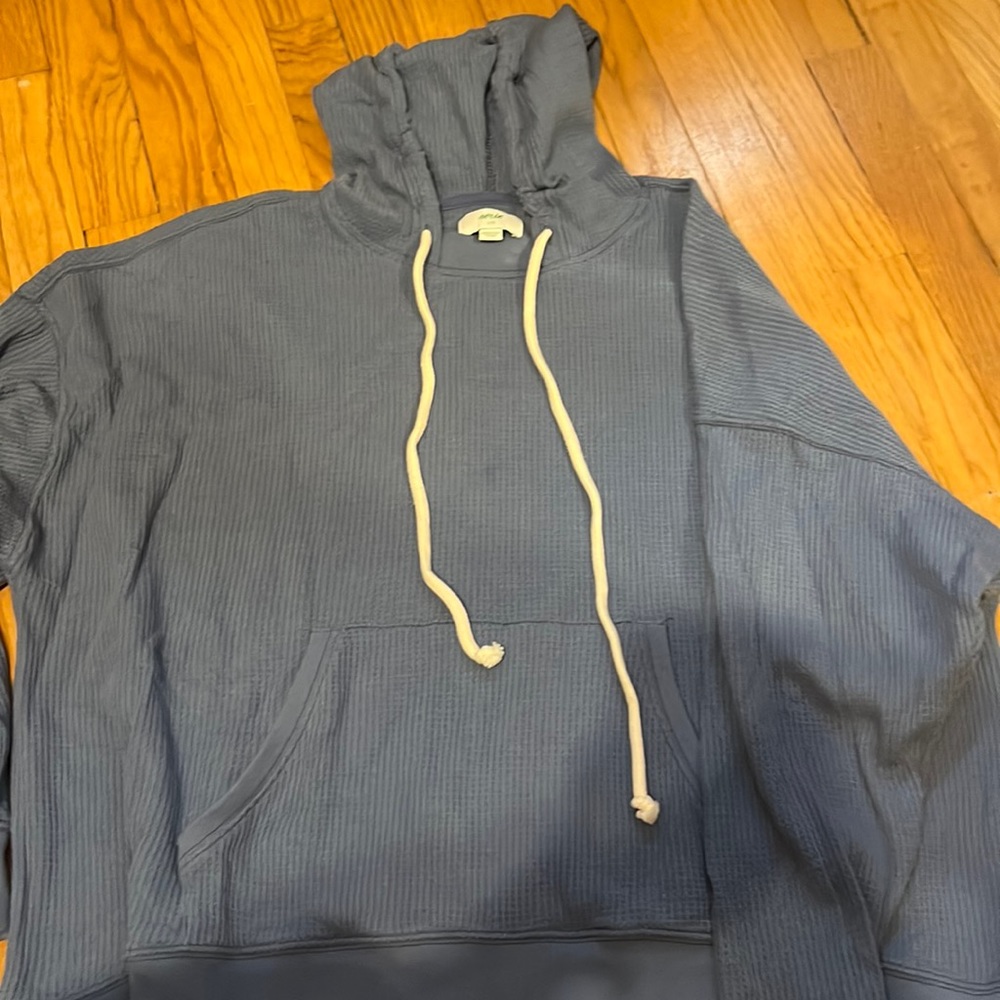 Aerie cozy waffle hoodie